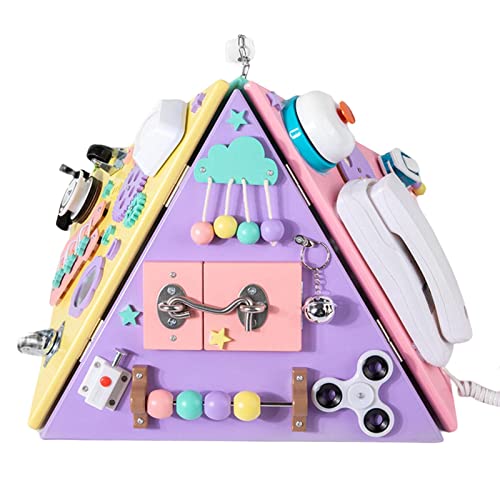 Maseyivi Zappelspielzeug für Kinder - Pyramidenförmiges Zappelspielzeug für ADHS-Kinder | Sensorisches Kinderspielzeug, Hand-Augen-Koordinations-Lernspielzeug für den Unterricht, Jungen, Mädchen ab 3 von Maseyivi