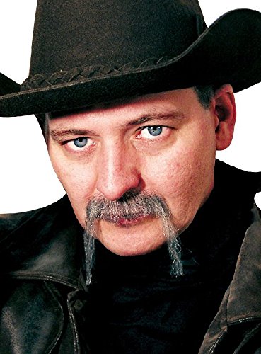 Cowboy Bart Oberlippenbart aus Echthaar zu Karneval Fasching braun Cowboy Bart Oberlippenbart aus Echthaar zu Karneval Fasching braun von Maskworld