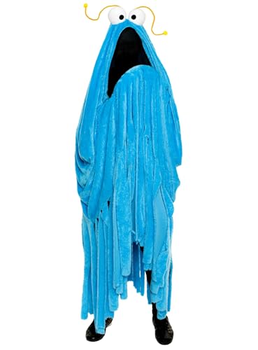 Die Sesamstraße – Yip Yip Marsianer Kostüm - blau - Einheitsgröße - Verkleidung Karneval, Halloween, Motto-Party Die Sesamstraße – Yip Yip Marsianer Kostüm - blau - Einheitsgröße - Verkleidung Karneval, Halloween, Motto-Party von Maskworld