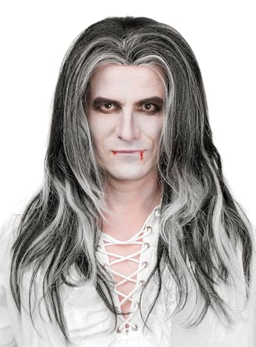 Dracula Perücke - Kostüm-Zubehör Karneval, Halloween & Motto-Party Dracula Perücke - Kostüm-Zubehör Karneval, Halloween & Motto-Party von Maskworld