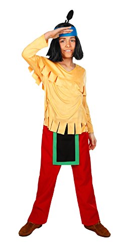 Maskworld - Yakari Kinderkostüm 4teilig - Indianer Kostüm für Jungen - Lizenzprodukt Zeichentrickserie (110/116) von Maskworld