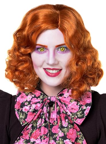Mad Hatter Damen Perücke - Kostüm-Zubehör Karneval, Halloween & Motto-Party Mad Hatter Damen Perücke - Kostüm-Zubehör Karneval, Halloween & Motto-Party von Maskworld
