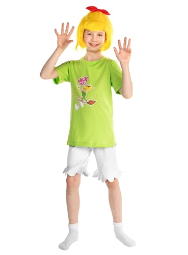 Maskworld Bibi Blocksberg Kostüm für Kinder - Kindergröße: 98-104 - Verkleidung an Halloween, Karneval & Motto-Party von Maskworld