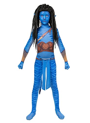 Maskworld Blauer Stammeskrieger Kostüm für Jungen - Kindergröße: 122-128 - Film-Kostüm-Zubehör Karneval Halloween & Motto-Party von Maskworld