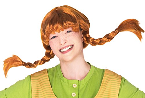 Maskworld Damenperücke Pippi Langstrumpf - Orange Maskworld Damenperücke Pippi Langstrumpf - Orange von Maskworld