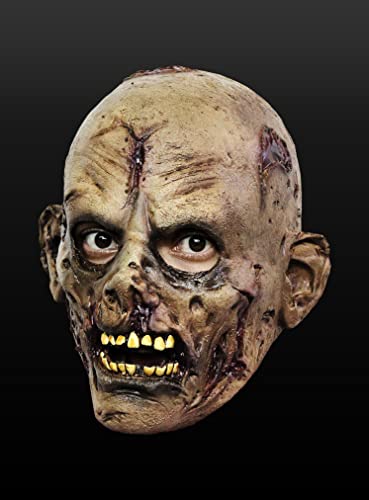 Maskworld Fauliger Zombie Kindermaske des Grauens aus Latex - ideal für Halloween, Karneval, Motto- & Grusel-Party von Maskworld