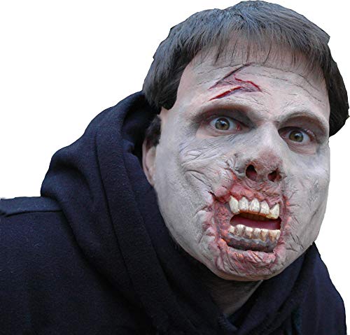 Maskworld Horror-Maske aus Latex - Gruselmaske Dead Harry - ideal für Halloween, Karneval, Motto- & Grusel-Party von Maskworld