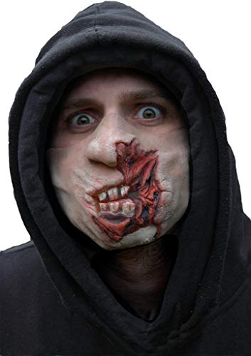 Maskworld Horror-Maske aus Latex - Gruselmaske Decayed Dan - ideal für Halloween, Karneval, Motto- & Grusel-Party von Maskworld