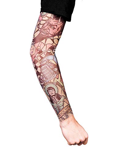 Maskworld Hot Rod - Tattoo Ärmel zum Überziehen - Armgröße: L - Kostüm-Zubehör für Halloween, Karneval & Motto-Party Maskworld Hot Rod - Tattoo Ärmel zum Überziehen - Armgröße: L - Kostüm-Zubehör für Halloween, Karneval & Motto-Party von Maskworld
