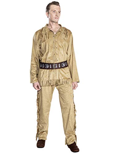 Maskworld Old Shatterhand Kostüm Cowboy, Trapper, Fährtensucher Western - Größe: XL - Lizenz-Kostüme aus den Karl-May-Filmen für Karneval und Motto-Party Maskworld Old Shatterhand Kostüm Cowboy, Trapper, Fährtensucher Western - Größe: XL - Lizenz-Kostüme aus den Karl-May-Filmen für Karneval und Motto-Party von Maskworld