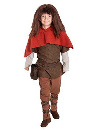 Maskworld Ronja Räubertochter Kinderkostüm - Tunika, Hose mit Beinschnürung, Hemd, Gugel, Gürtel & Beutel - hochwertig - Größe: 110-116 - Verkleidung für Karneval, Fasching & Motto-Party Maskworld Ronja Räubertochter Kinderkostüm - Tunika, Hose mit Beinschnürung, Hemd, Gugel, Gürtel & Beutel - hochwertig - Größe: 110-116 - Verkleidung für Karneval, Fasching & Motto-Party von Maskworld