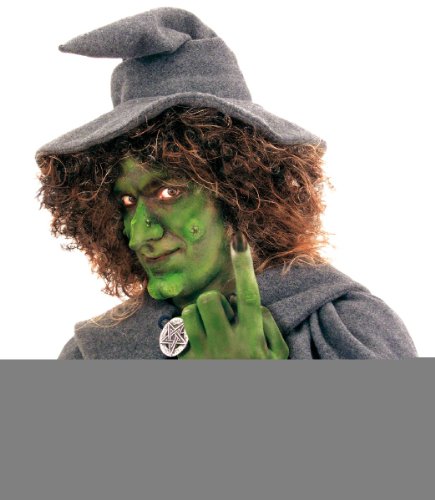 Hexen-Nase - Latex-Applikation mit Hautkleber - Special-Effect Kostüm-Zubehör - Make-Up für Halloween, Karneval & Horror-Party von Maskworld