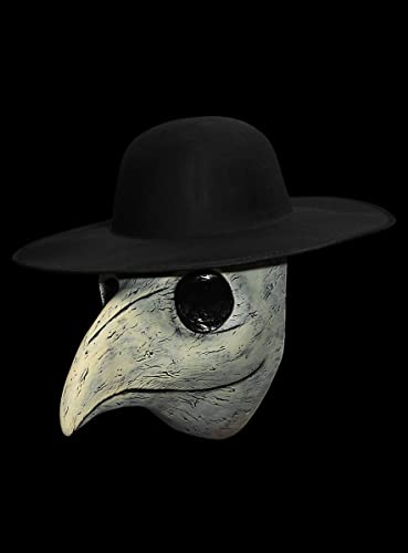Seuchenvogel Maske des Grauens aus Latex - Erwachsenen Horror Kostüm Vollmaske - ideal auch für Karneval, Motto- & Grusel-Party von Maskworld