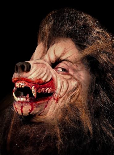 Special FX Werwolf Maske aus Schaumlatex - Latexapplikation mit Hautkleber - filmreife Verkleidung für Halloween, Karneval, Motto- & Grusel-Party Special FX Werwolf Maske aus Schaumlatex - Latexapplikation mit Hautkleber - filmreife Verkleidung für Halloween, Karneval, Motto- & Grusel-Party von Maskworld