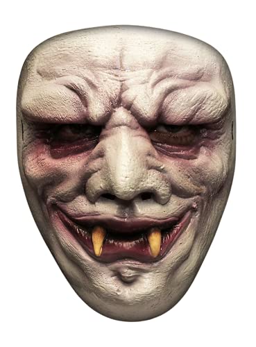Vampir Casanova Maske des Grauens - Erwachsenen Horror Kostüm Halbmaske - ideal für Halloween, Karneval, Motto- & Grusel-Party von Maskworld