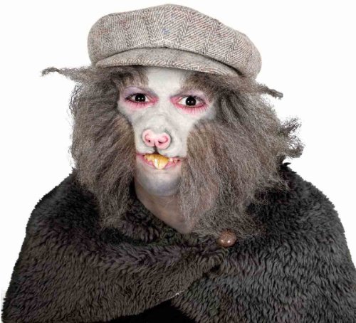 Zähne Gebiss Kostüm-Accessoire Zubehör Ratte Halloween Karneval Fasching von Maskworld