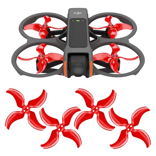 Master Airscrew Stealth Propeller kompatibel mit DJI Avata 2 - Rot, 4 Stück Master Airscrew Stealth Propeller kompatibel mit DJI Avata 2 - Rot, 4 Stück von Master Airscrew