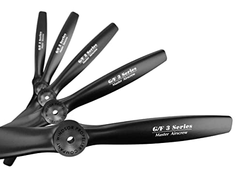Master MA0960 - Luftschraube 9 x 6 mm, 12 Stück Master MA0960 - Luftschraube 9 x 6 mm, 12 Stück von Master Airscrew