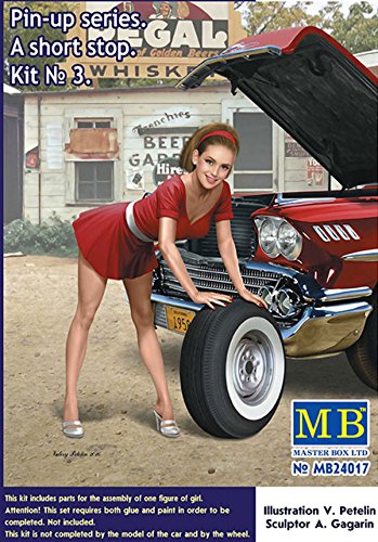 Master Box Ltd MB24017 Pin Up Girl Modellbausatz, verschieden, Small Master Box Ltd MB24017 Pin Up Girl Modellbausatz, verschieden, Small von Master Box Ltd.