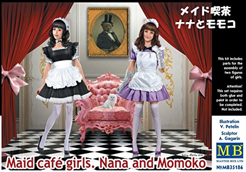 Master Box Ltd MB35186 - Figuren Maid Cafe Girls. Nana and Momoko Master Box Ltd MB35186 - Figuren Maid Cafe Girls. Nana and Momoko von Master Box Ltd.