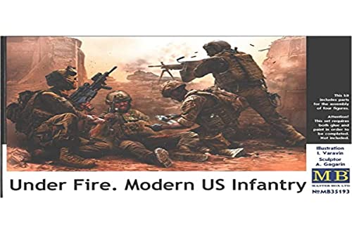 Master Box Ltd MB35193 Figur Modern US Infantry, verschieden Master Box Ltd MB35193 Figur Modern US Infantry, verschieden von Master Box Ltd.