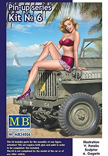 Master Box MB24006 - Figur Pin-up Series Kit Nummer 6 Samantha Master Box MB24006 - Figur Pin-up Series Kit Nummer 6 Samantha von Master Box Ltd.