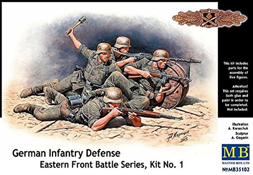 Master Box MB35102 - German Infantry Defense, Eastern Front von Master Box Ltd.