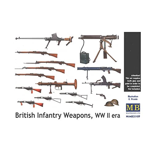 Master Box MB35109 - British Infantry Weapons, WWII era von Master Box Ltd.
