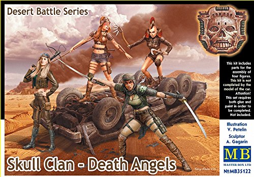 Master Box MB35122-1/35 Desert Battle Series, Skull Clan-Death Angels von Master Box Ltd.