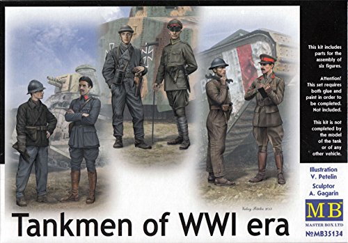 Master Box MB35134 - Figur WWI Tankmen Master Box MB35134 - Figur WWI Tankmen von Master Box Ltd.