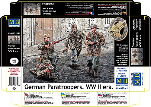 Master Box MB35145 - Figur German Paratroopers WWII era Master Box MB35145 - Figur German Paratroopers WWII era von Master Box Ltd.