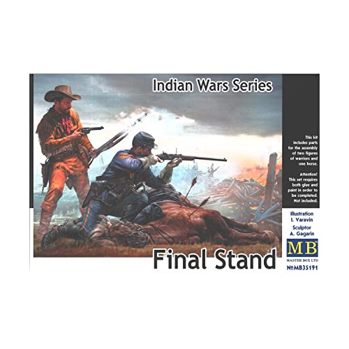 Master Box Ltd MB35191 Figur Final Stand, Indian Wars Series von Master Box Ltd.