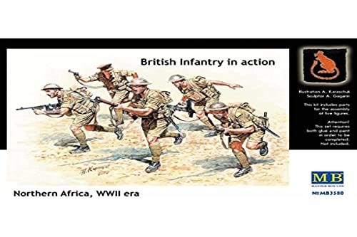 Master Box MB3580 - British Infantry North Africa Desert, Figuren Master Box MB3580 - British Infantry North Africa Desert, Figuren von Master Box Ltd.