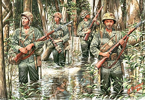 Master Box MB3589 - U.S Marines in Jungle, WWII era Master Box MB3589 - U.S Marines in Jungle, WWII era von Master Box Ltd.