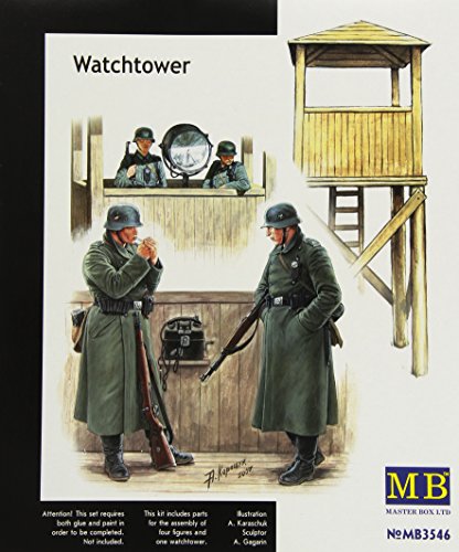 MasterBox MB3546 - 1/35 Wachturm mit Deutschen Soldaten von Master Box Ltd.