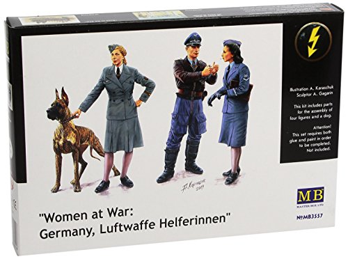 MasterBox MB3557 - 1/35 Frauen im Krieg, Luftwaffe Helferinnen von Master Box Ltd.