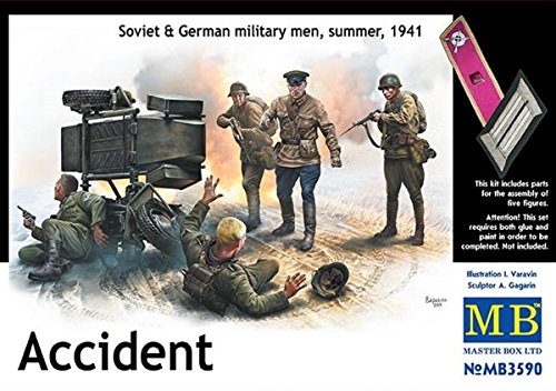 MasterBox MB3590-1/35 Unfall, Sovietische und Deutsche Soldaten, Sommer 1941 MasterBox MB3590-1/35 Unfall, Sovietische und Deutsche Soldaten, Sommer 1941 von Master Box Ltd.
