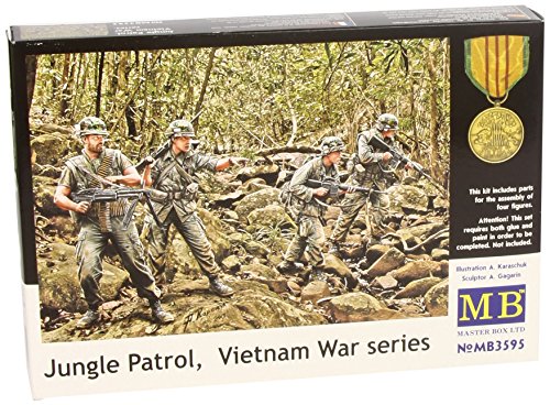 MasterBox MB3595 - 1/35 Dschungel Patrouille, Vietnamkireg von Master Box Ltd.
