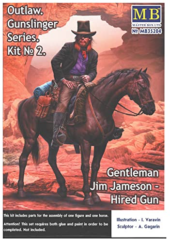 Masterbox 1:35 - Gunslinger 2 Gentleman Jim Jameson Masterbox 1:35 - Gunslinger 2 Gentleman Jim Jameson von Master Box Ltd.