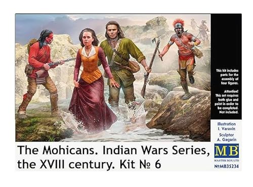 Masterbox 1:35 - The Mohicans, Indian War Series, No.6 von Master Box Ltd.
