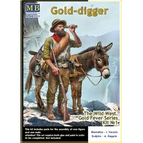 Masterbox 1:35 - Wild West, Gold Fever NO.1 Goldgräber Masterbox 1:35 - Wild West, Gold Fever NO.1 Goldgräber von Master Box Ltd.