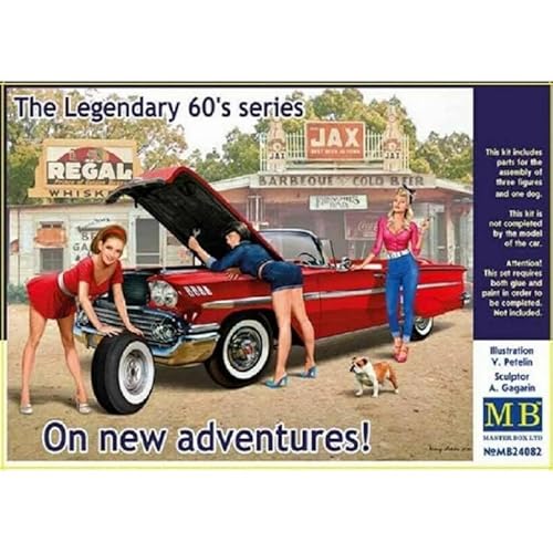 Masterbox 1:24 - Legendary 60's, On New Adventures! von Master Box Ltd.