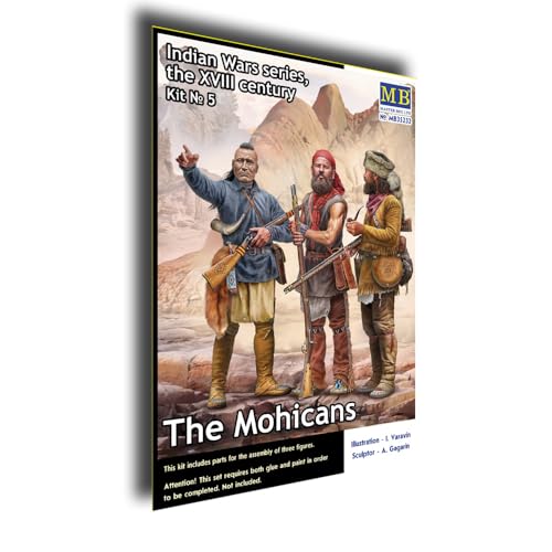 Masterbox 1:35 - The Mohicans, Kit No.5, Indian War Series von Master Box Ltd.