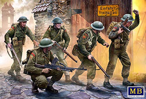 Masterbox MAS3585 British Infantry Western Europe 1944-45 Britischer Infanterie-Soldat Plastikmodellbausatz, S Masterbox MAS3585 British Infantry Western Europe 1944-45 Britischer Infanterie-Soldat Plastikmodellbausatz, S von Master Box Ltd.