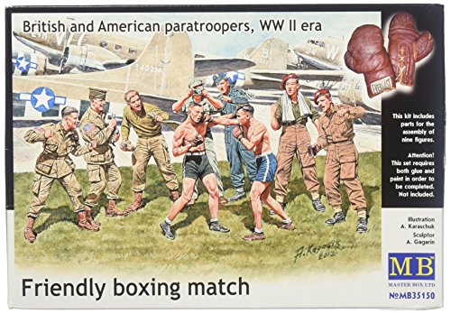 Masterbox MB35150-1/35 Freundliches Boxen Britische und Amerikanische Soldaten, Figurensatz Masterbox MB35150-1/35 Freundliches Boxen Britische und Amerikanische Soldaten, Figurensatz von Master Box Ltd.