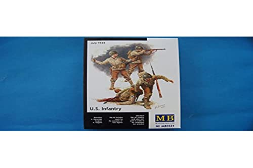 Masterbox MB3521-1/35 US Infanterie 1944, Figurensatz Masterbox MB3521-1/35 US Infanterie 1944, Figurensatz von Master Box Ltd.