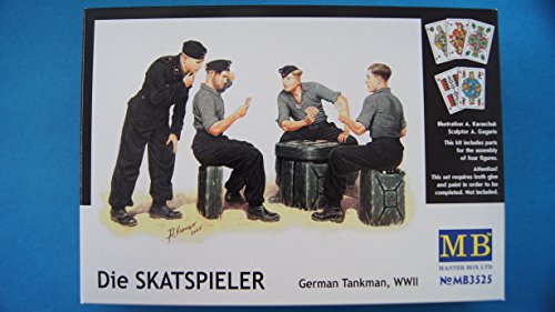Masterbox MB3525 - 1/35 Skatspieler, Figurensatz von Master Box Ltd.