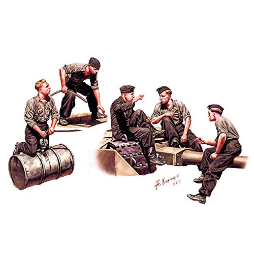 Masterbox Mb35160 - 1/35 Deutsche Panzerbesatzung, Master Box von Master Box Ltd.