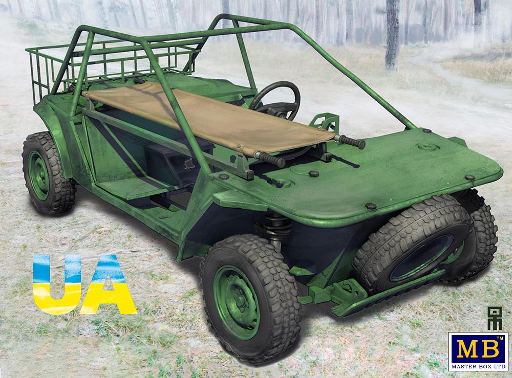Buggy Mongoose - The Ukrainian Battlefield - Evacuation version von Master Box Plastic Kits