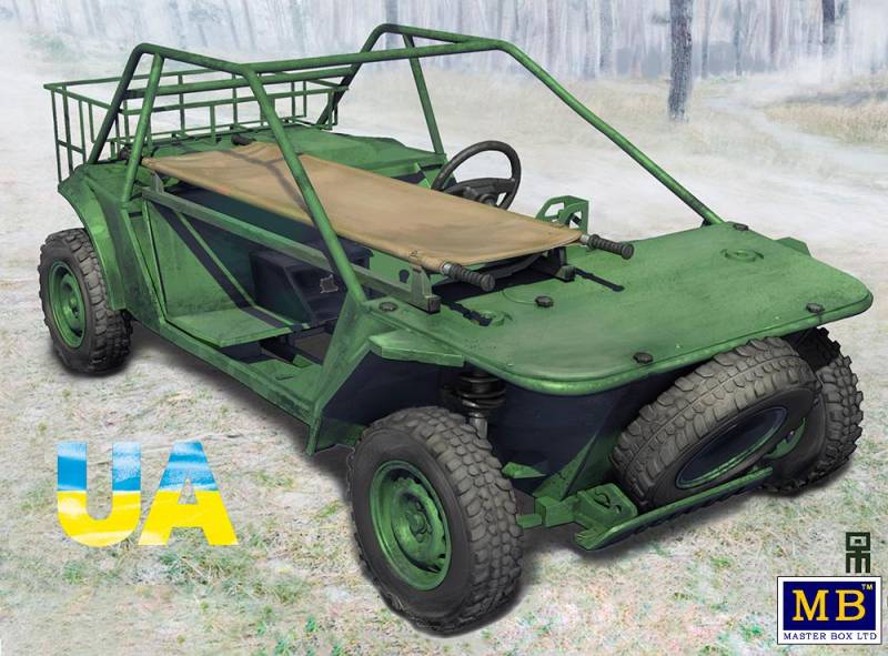 Buggy Mongoose - The Ukrainian Battlefield - Evacuation version von Master Box Plastic Kits